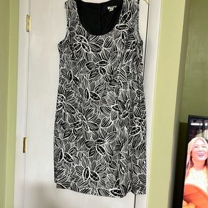 Black and white dress